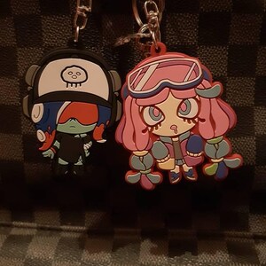 Harmony and Acht Rubber Keychains - Etsy