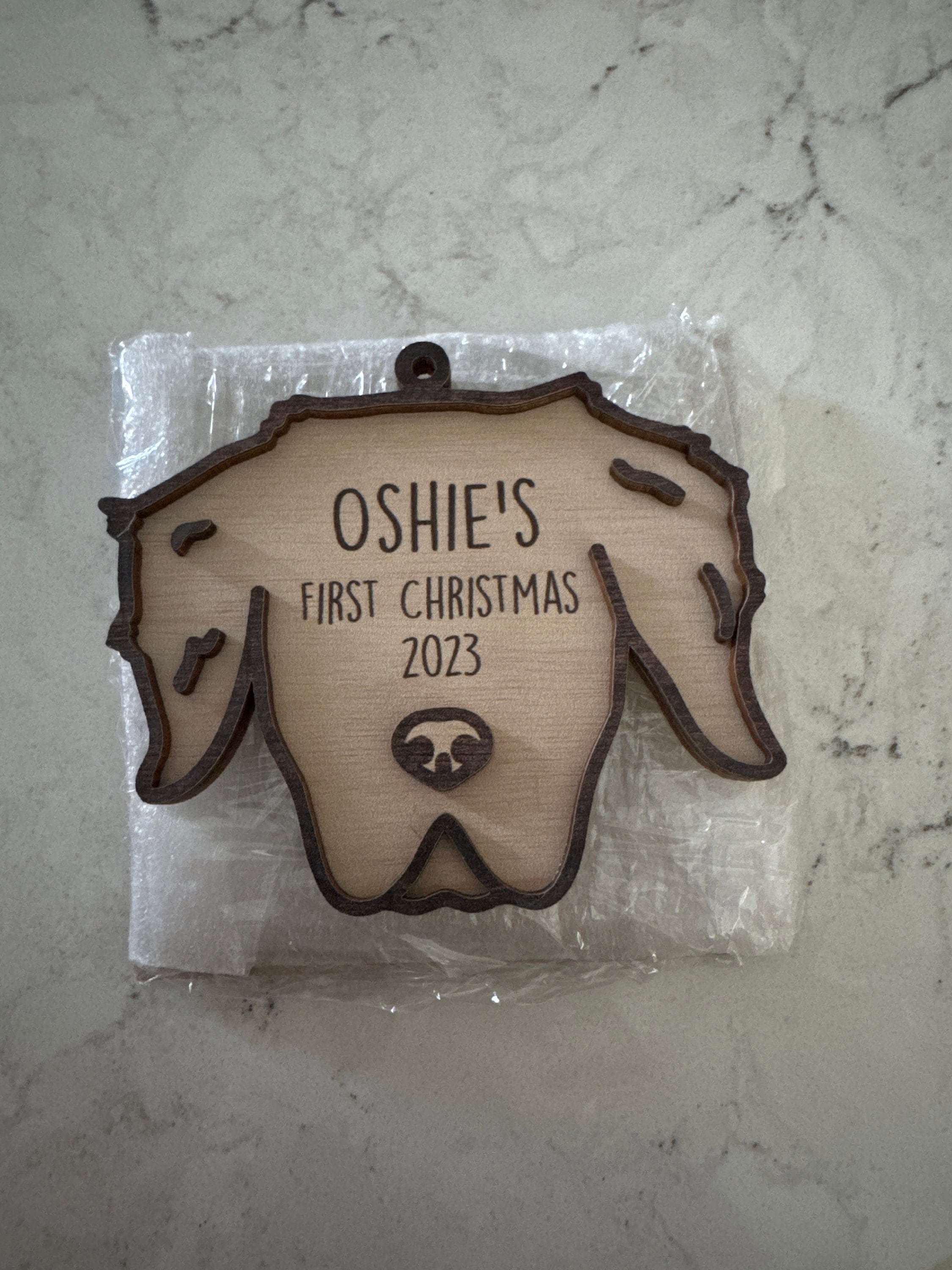 Personalized Dog Ornament, Dog First Christmas Ornament, Dog Lover Gift, Pet Ornament, Dog Lover Christmas Gift, Dog Ornament, Dog Gifts