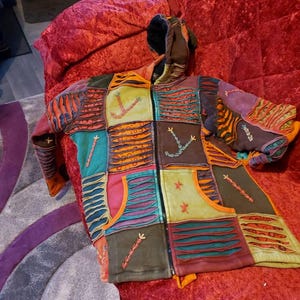 Colourful Men's Waistcoat 100%  Organic Himalayan Cotton Fair trade Boho, Casual, formal , dress smart occasions,  styles Handmade in  Nepal