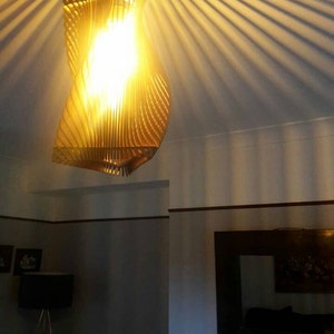 Buy Twisted Wooden Lampshade No.1 online from €90.00