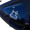 Rabbit Sticker Peeking Bunny Car Decal Rabbit Laptop Decal - Etsy