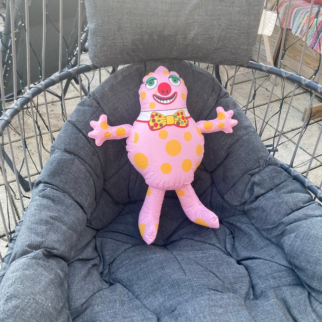 18 Inch Mr Blobby Inflatable Toy - Retro Toys - Original Mr Blobby