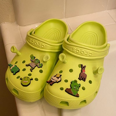 Shrek Croc Charms 4 Shrek Ears for Crocs Shrek Jibbitz - Etsy UK