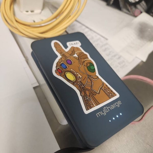 Infinity Gauntlet Sticker Infinity Gauntlet Sticker - Thanos Sticker, Marvel Sticker, Waterproof ...