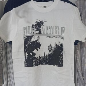 ファイナルファンタジーVI - Tシャツ - ホワイト - Etsy 日本