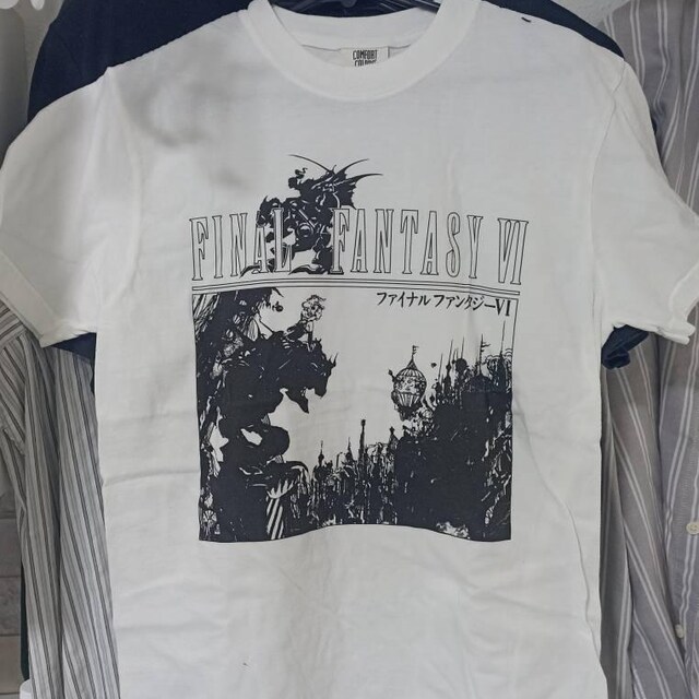 ファイナルファンタジーVI - Tシャツ - ホワイト - Etsy 日本