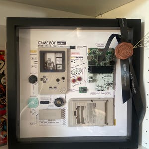 額入り任天堂ゲームボーイポケット解体壁アート - Etsy 日本