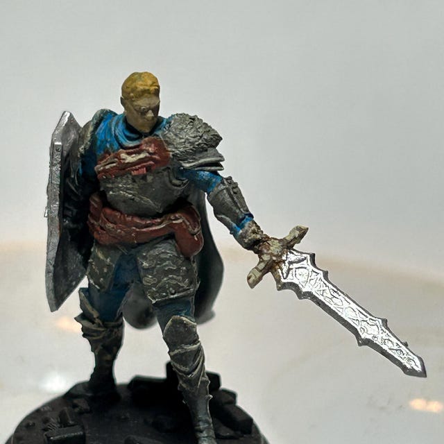 Miniatura Silus Human Guard Captain Fighter Knight Paladin | D&D DnD | - Foto 11