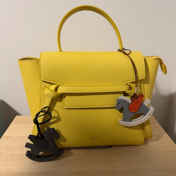 Leather Rabbit Charm, Rabbit Bag Charm, Cute Rabbit Leather Handbag ...