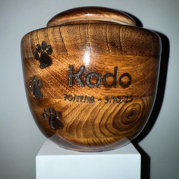 Urn Box, Rosewood & Rein Ocean Wave Urn Box | Urns for Human Ashes ...