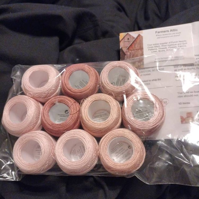 DMC Pearl Cotton, Size 12, Perle Cotton Ball, Embroidery