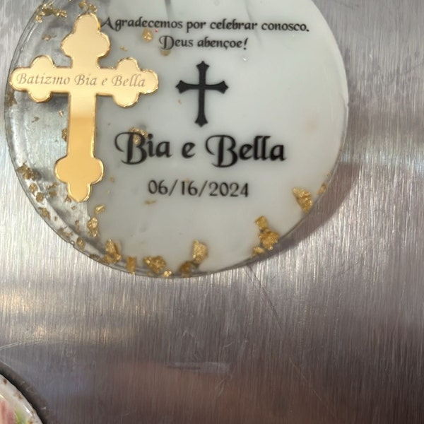 Personalised First Holy Communion Wood Magnets – Fridge Gift Keepsake – UK Made