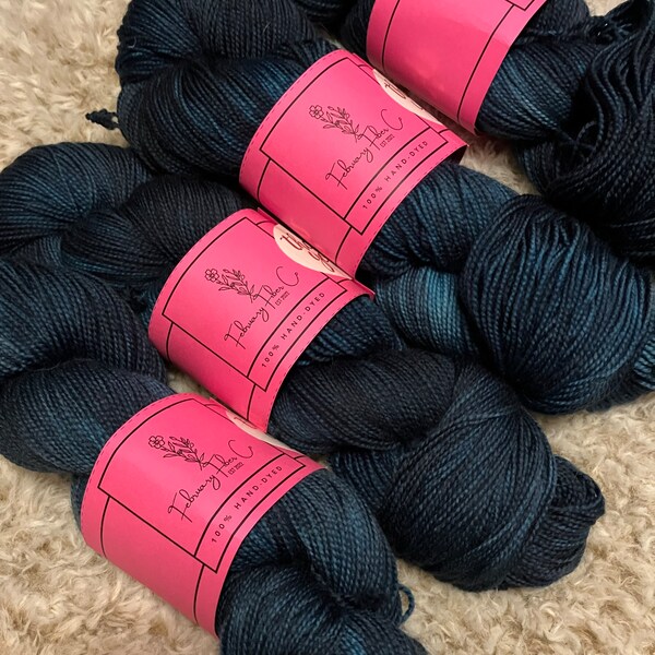 Birthday Bluey, Blue Variegated Yarn, Speckles, Blue Yarn - Etsy