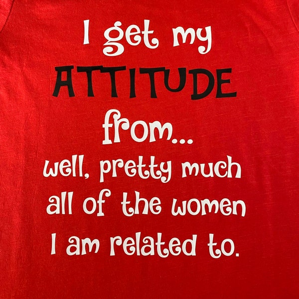 I Get My Attitude - SVG PDF PNG Jpg Eps, Dxf File - Welcome Silhouette ...