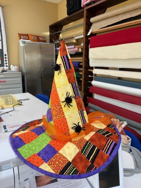Customer project using Fringed Spider embroidery design