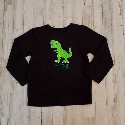 Dinosaur Applique,rex Applique,dinosaur Embroidery,dinosaur Birthday ...