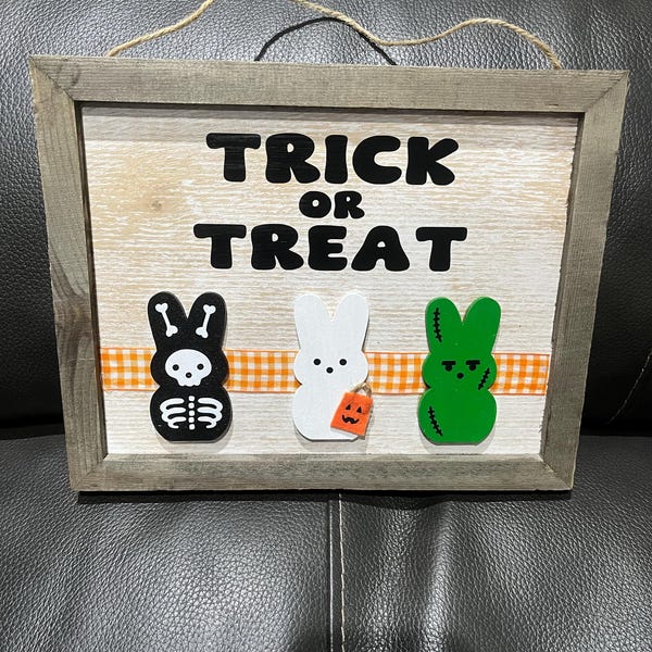 Frazzled BUNNY Standing Faux Fur Spring Decor I’m Fine It’s Fine Gift ...