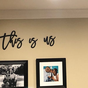 This is Us Sign, This is Us Wall Decor, This Us Wall Hanging, This is ...