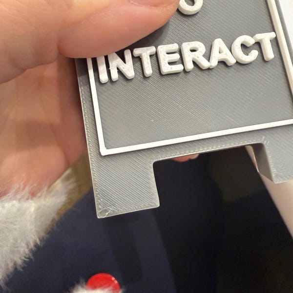 Good to Interact / Do Not Disturb - 2-sided Mini Floor Sign - Custom ...