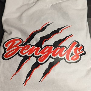 Bengals Team Logo SVG PNG EPS File Go Bengals Scratch Slash Paw Sports ...