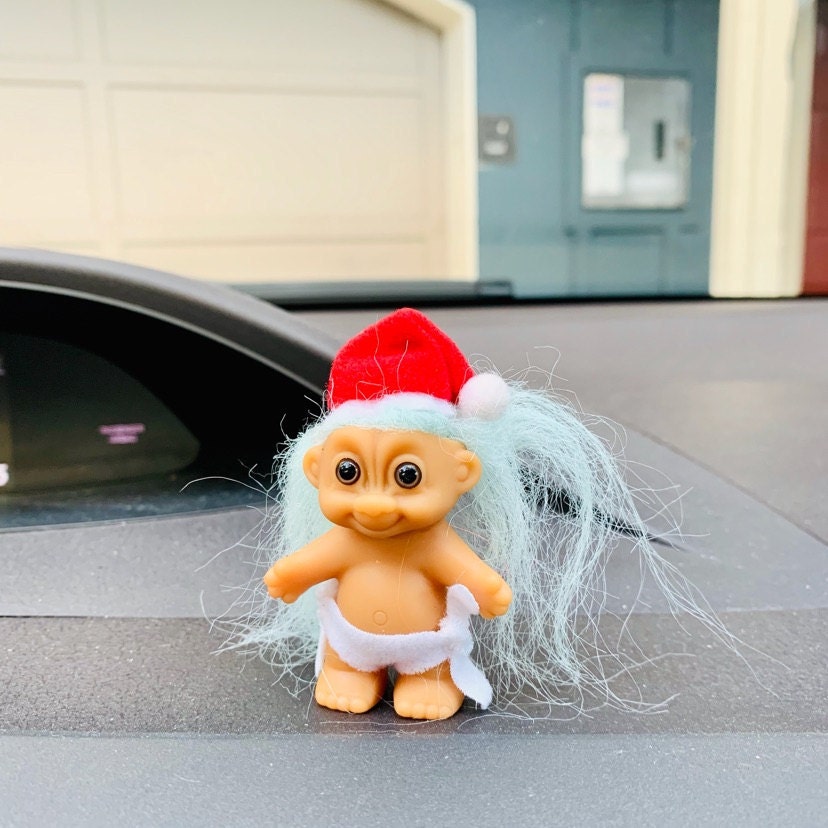 CHRISTMAS ANGEL NEW IN ORIGINAL WRAPPER 3/" Russ Troll Doll