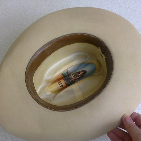 5 chapeaux de cowboy Stetson DEE PICKETT, chute castor, vintage des