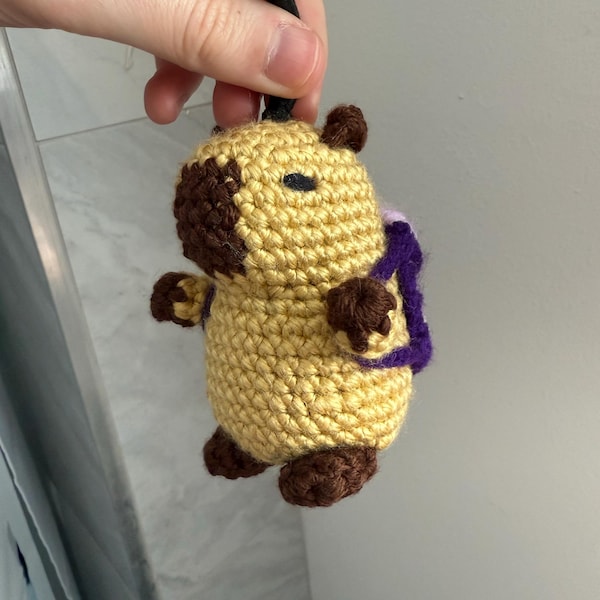 Digital Capybara & Turtle Crochet Pattern | Pdf Animal Crochet Design ...