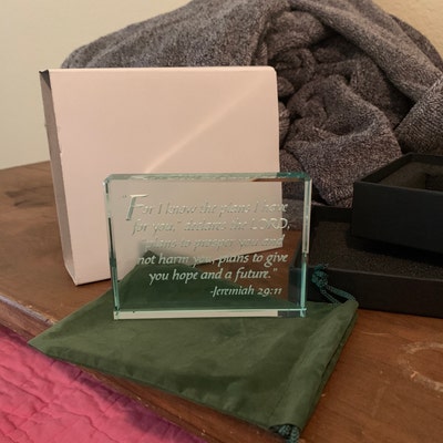 Personalzed Graduaton Plaque: Do Not Follow Beveled Glass - Etsy