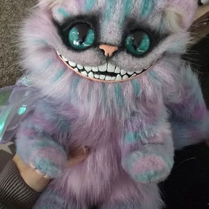 Cheshire Kitten Fluffy Realistic Toy - Etsy