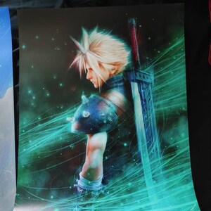 Cloud Final Fantasy VII Remake - Limited Edition Fine Art Print