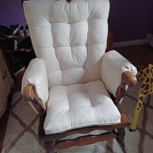 Windsor glider and ottoman replacement best sale cushions