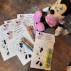 Inspired Minnie Mouse Mini Coloring Pages and Crayons - 1 Bag (1 Child ...