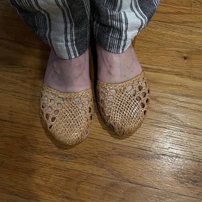 mexican woven leather sandals