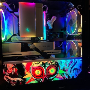Custom Rgb Pc Case Light Decoration Board Panel Water Cooling Pc Decor ...