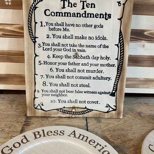 First Commandment Free Svg 10 Commandments Scroll - SVG - CNC Laser File (digital Download) - Etsy
