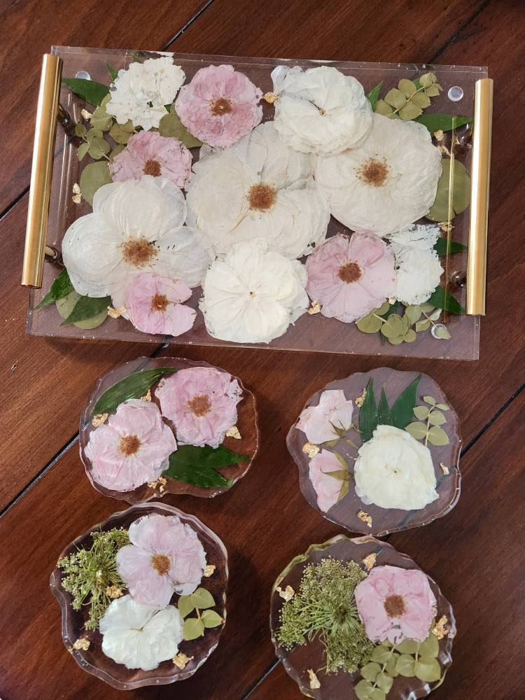 Preserved flowers from Shellie's etsy review