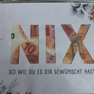 Geldgeschenk 50. Geburtstag sofort Download I Geschenk Geburtstag Geld