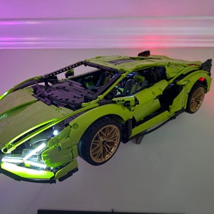 Wall Mount for Lamborghini Sian (42115) LEGO® Technic™ 1:8