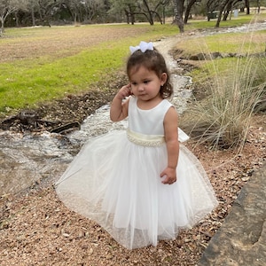 USA Made Baptism Blessing Dress Communion Satin Dress With - Etsy