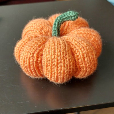 Easy Knitted Pumpkin Pattern Instant Download - Etsy UK