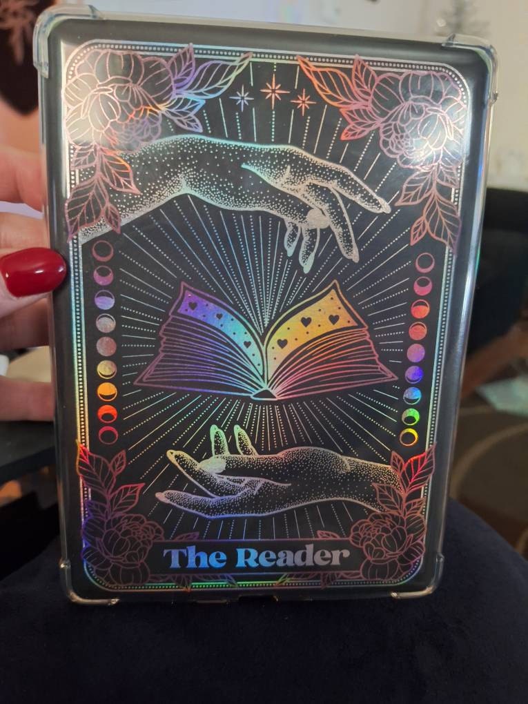The Reader Tarot Card Kindle Paperwhite Clear Case Insert
