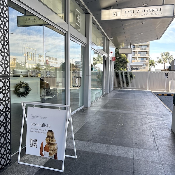 External Sign Frame Custom A-frame Outdoor Sidewalk Signs, Sandwich Signage, Swinging ...