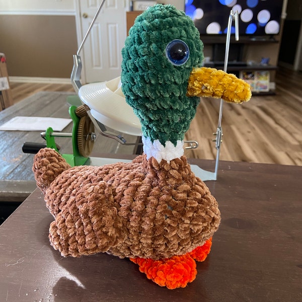 Duck Crochet Pattern, Amigurumi Bird, Mallard Duck - Etsy