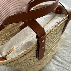 Straw Bag Straw Basket Natural Bag Beach Bag Handmade Bag - Etsy