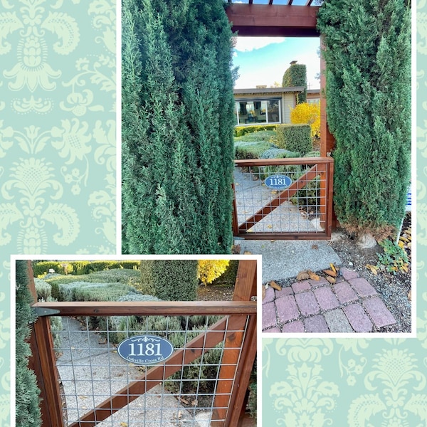 Rustic Address Sign, House Numbers, Mail Box Plaque , Shabby Farmhouse ...