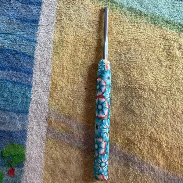 Susan Bates Full Set of Crochet Hooks Polymer Clay 6 Pcs F G H I J K Etsy