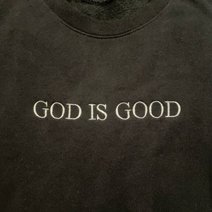 Jesus is King Sweatshirt, God is Good Sweatshirt, Christian Based ...