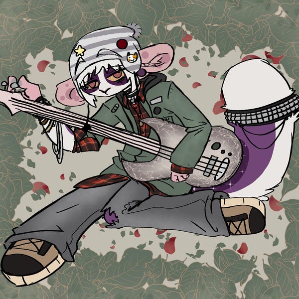 Simping Fursona Digital Sticker Icon YCH - Etsy