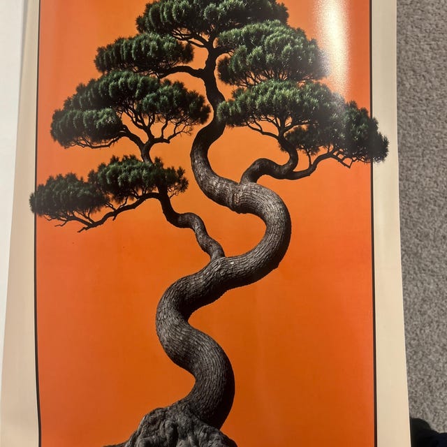 Orange Okinawa Wall Art, Japan-inspired Travel Print, Ryukyu