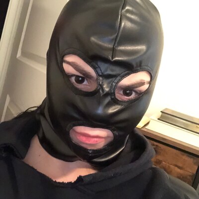 Bondage Hood, BDSM Mask, Bdsm Hood, Bondage Hood, Submissive Clothing